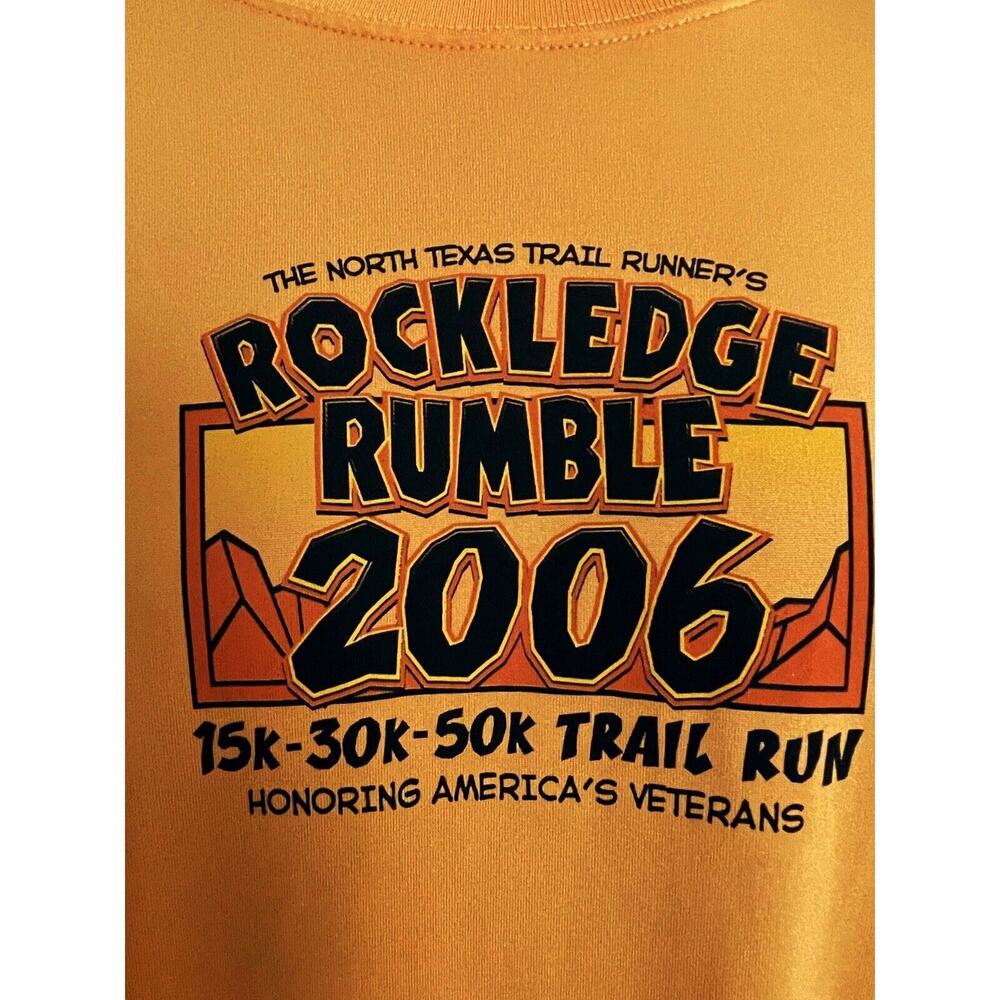 Patagonia Apilene Rockledge Rumble Run 2006 Size XL Mens Graphic Sponsor Patches - Picture 3 of 11